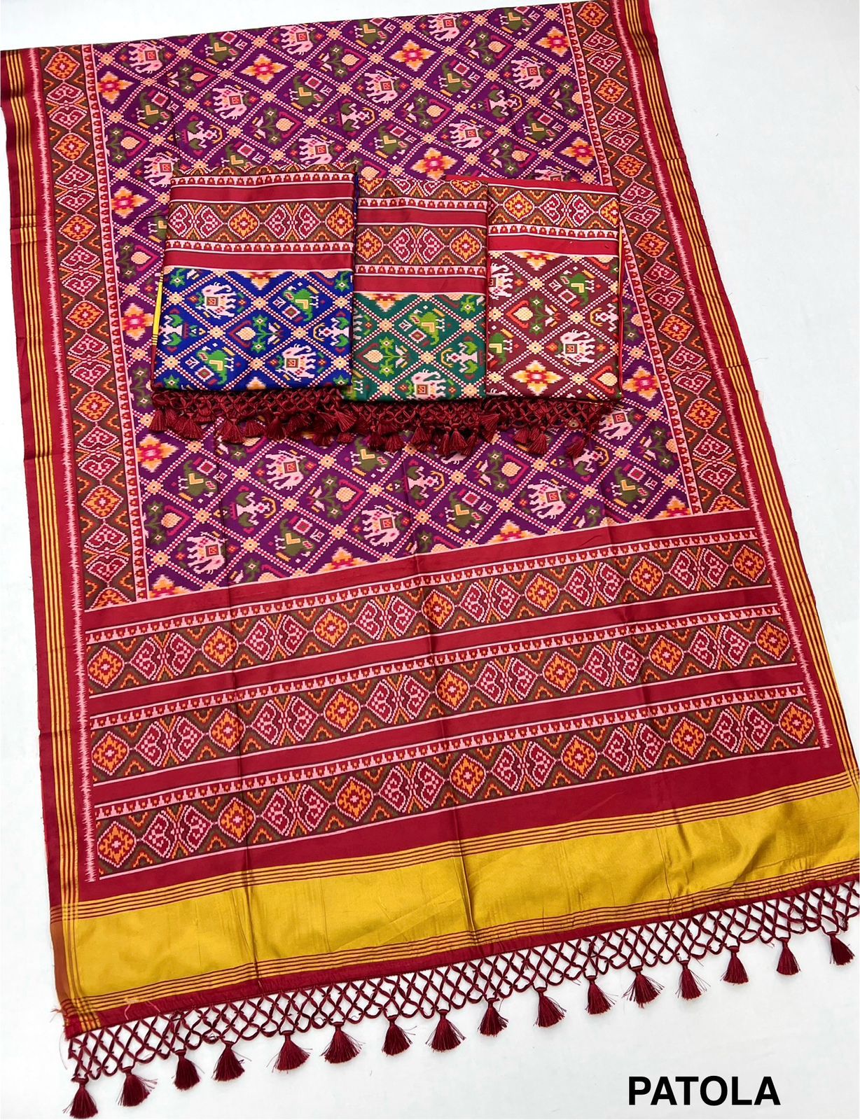 Premium Handloom Silk Patola