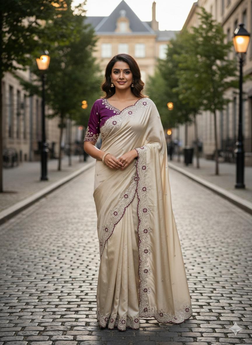 Fancy Tissue saree