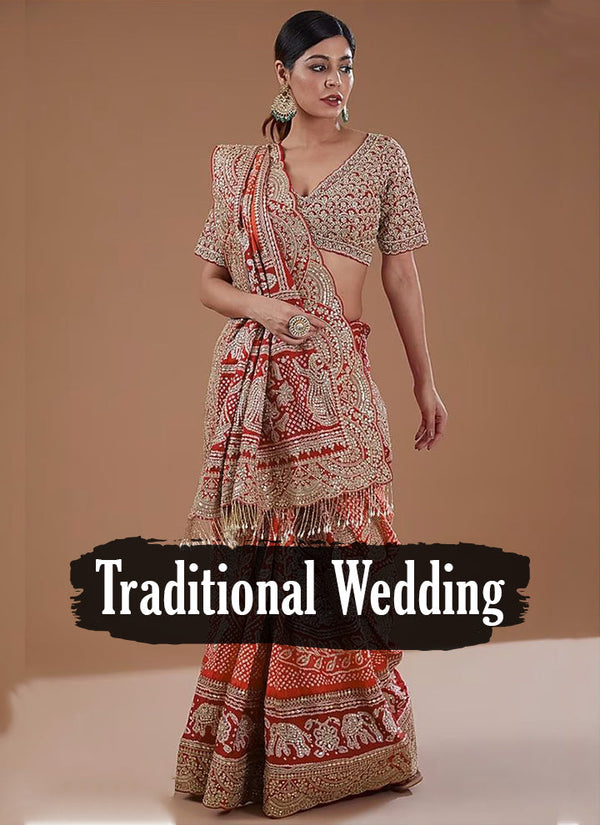 Traditional Wedding Saree