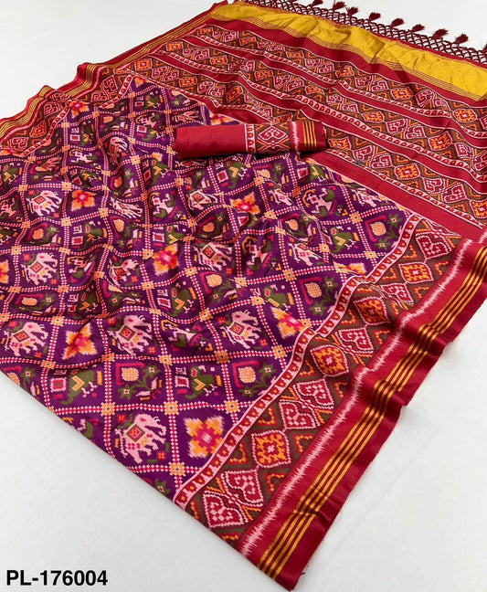 Premium Handloom Silk Patola