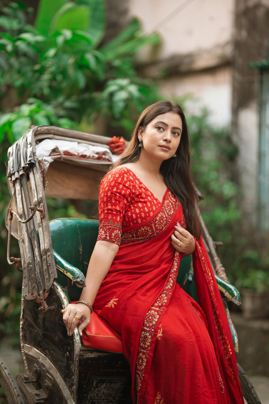 New Batch – Kaatha Work Saree