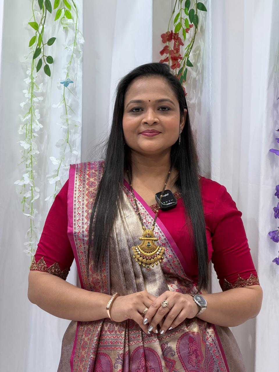 Timeless Handcrafted Look Silk Saree for Festive Wear