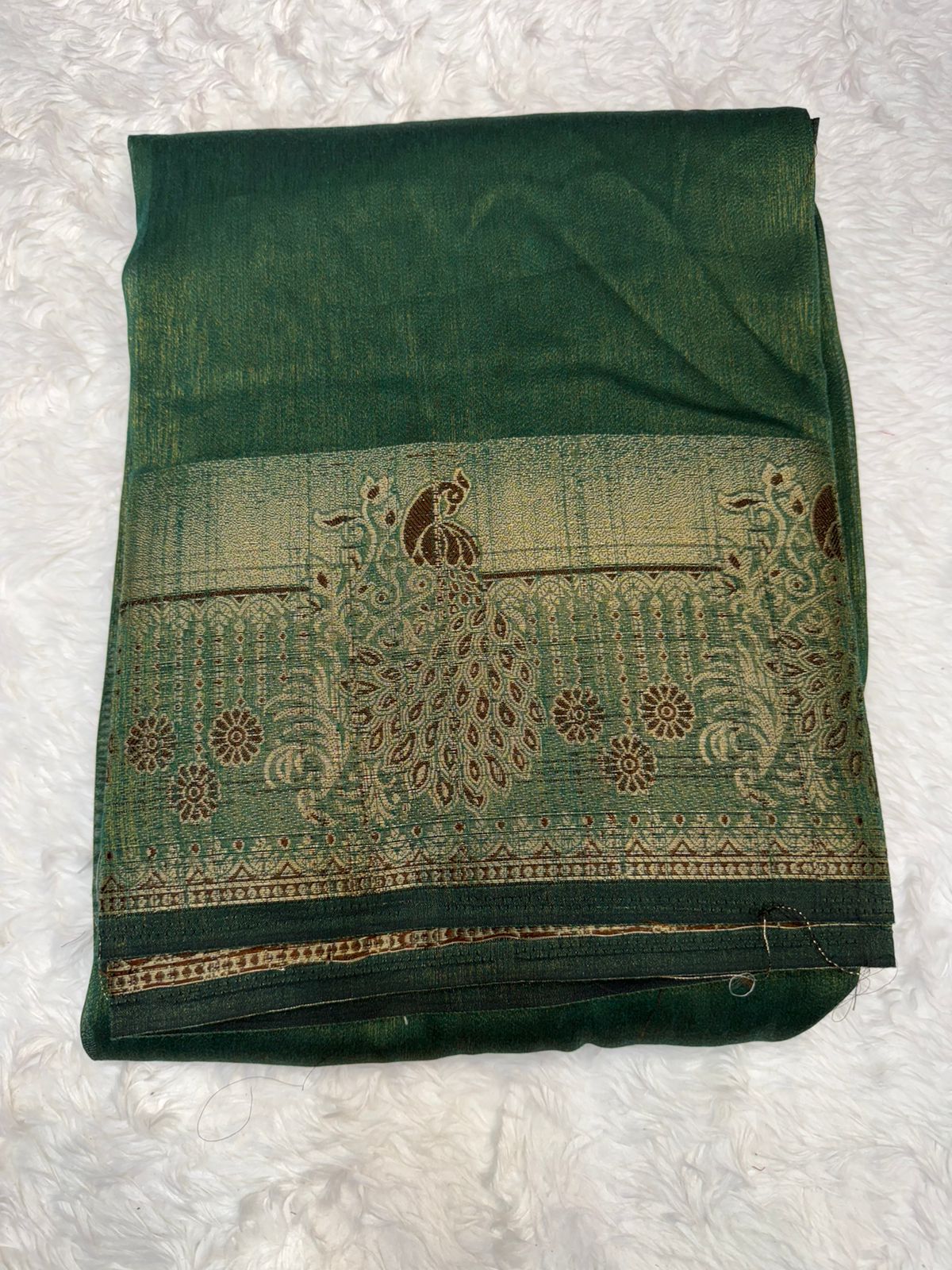 Heritage Rust Silk Saree with Intricate Zari Pallu